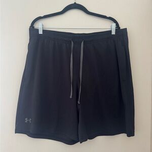 Under Armour Black Athletic Shorts | Men’s 2XL | Loose Fit